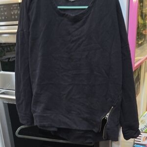 Athleta Black Knit Top